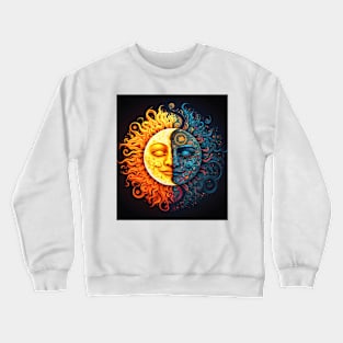 The Moon And The Sun Crewneck Sweatshirt